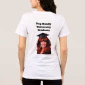 Absolventen-Tri-Blend-Shirt Tri-Blend Shirt (Rückseite)