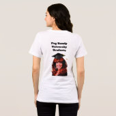 Absolventen-Tri-Blend-Shirt Tri-Blend Shirt (Rückseite voll)