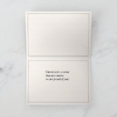 Absolventendefinition Karte (Innenseite)