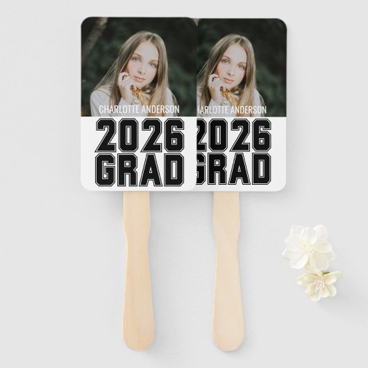 Absolventenfoto 2026 fächer (Vorne und Hinten)