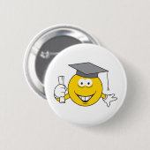 Absolventengesicht Button (Vorne & Hinten)