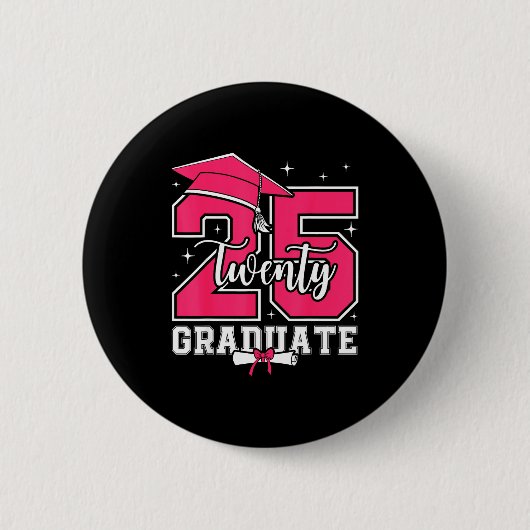 Absolventenklasse 2025 der Oberstufe 2025 Button (Vorderseite)
