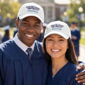 Absolventenname 2026 Hashtag Bestickte Baseballkappe