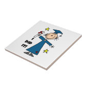 Absolventin Fliese (Seite)