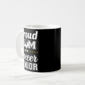 Absolventin Mutter Cl Von 2026 Fußballmutter Absch Kaffeetasse (Vorderseite Links)