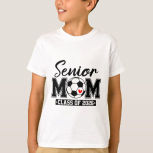 Absolventin Mutter Cl Von 2026 Fußballmutter Absch T-Shirt