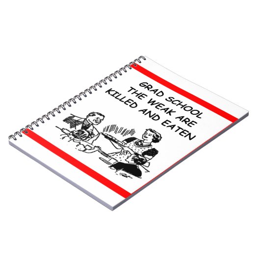 Absolventschule Notizblock (Linke Seite)