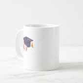 Absolviertes Leben wird leicht sein, oder lustig Kaffeetasse (Vorderseite Links)
