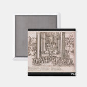 Abspaltung von Henri IV Magnet (Vorderseite/Rückseite)
