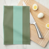 Absperrhahn- und Birnenstreifen Geschirrtuch (Viertel Falte)