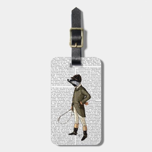 Absperrung des Riders Gepäckanhänger (Vorderseite vertikal)