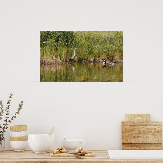 Absperrung Poster (Küche)