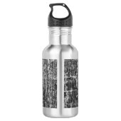 Absperrwände Edelstahlflasche (Rückseite)