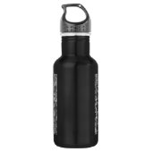 Absperrwände Edelstahlflasche (Rückseite)