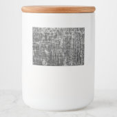 Absperrwände Lebensmitteletikett (Vorderseite)