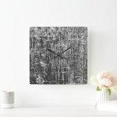 Absperrwände quadratische wanduhr (Zuhause)