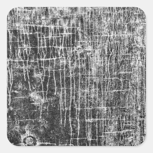 Absperrwände Quadratischer Aufkleber (Vorderseite)