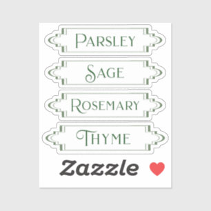 Absperrwasserdichte Pflanze-Etiketten für Gartenma Aufkleber