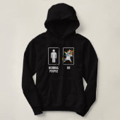 Abspielen von Unicorn Boss & HR Human Resource Man Hoodie (Design vorne)