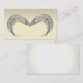 Absract Engel Wings Reiki psychische Visitenkarten Visitenkarte (Vorne/Hinten)