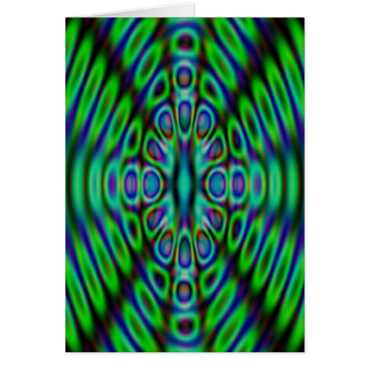 Abstact Blue and Green All Occasas (Vorne)