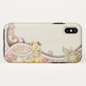 Abstact Blume Vector iPhone XS Fall Case-Mate iPhone Hülle (Rückseite (Horizontal))