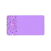 Abstact Tree of Life Drucken Sie Ihr eigenes Etike Adressaufkleber (Vorne)