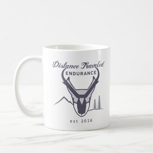 Abstand reiste Ausdauer-Kaffee-Tasse Kaffeetasse (Links)