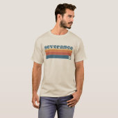 Abstandsrückwärtsbewegung. T-Shirt (Vorne ganz)