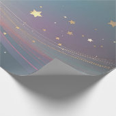 Abstaract Star Geschenkpapier (Ecke)