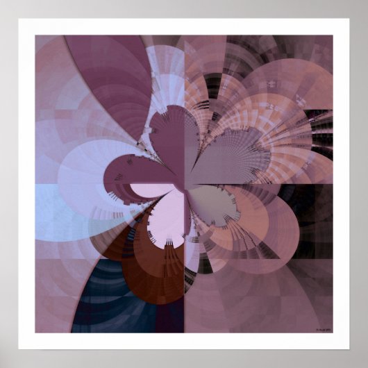 Abstfraktal 2 poster (Vorne)