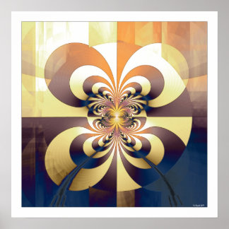 Abstfraktal 7 poster