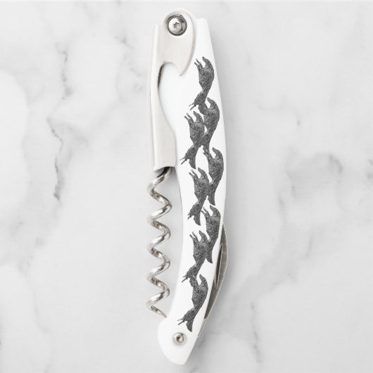 Abstieg Borzoi Corkschraube Kellnermesser (Vorderseite)