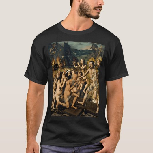 Abstieg Christi in Limbo durch Bartolome Bermejo T-Shirt (Vorderseite)