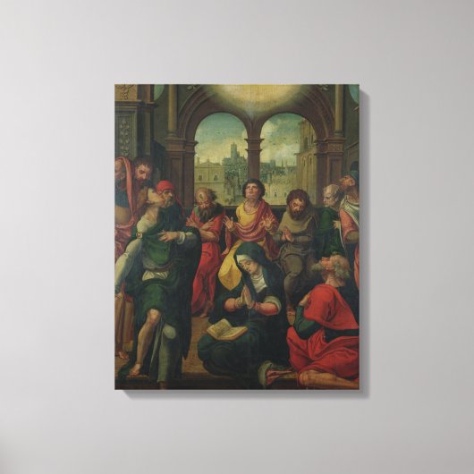 Abstieg des Heiligen Geistes Leinwanddruck (Vorderseite)