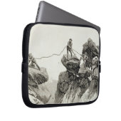 Abstieg des WesternArete des Pointe DES Ecr Laptopschutzhülle (Vorne Rechts)