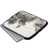 Abstieg des WesternArete des Pointe DES Ecr Laptopschutzhülle (Vorne Knopf)