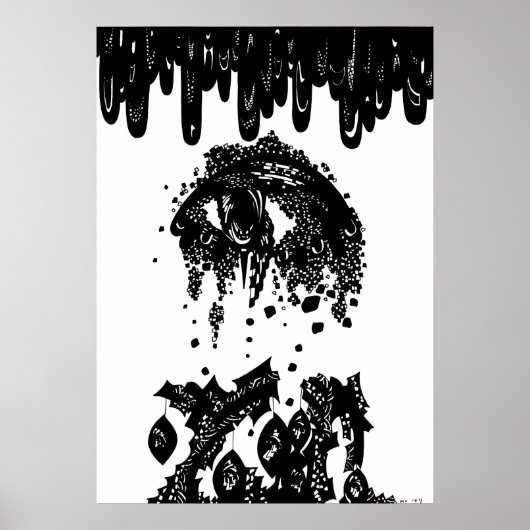 Abstieg in den Untergang Poster (Vorne)