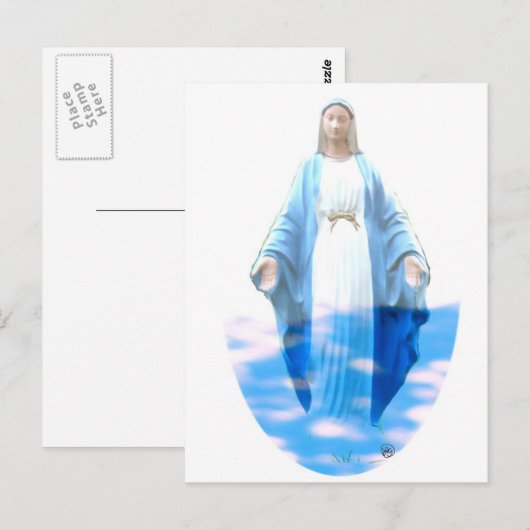 Abstieg Postkarte (Vorne/Hinten)