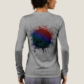 Abstieg Tri-Blend Shirt (Rückseite)