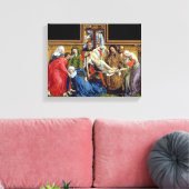 Abstieg vom Kreuz, c.1435 Leinwanddruck (Insitu (Wohnzimmer))