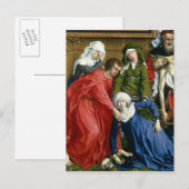 Abstieg vom Kreuz, c.1435 Postkarte (Vorne/Hinten)
