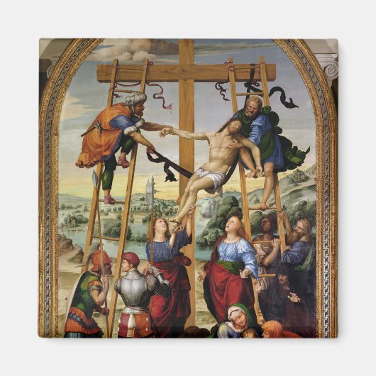 Abstieg vom Kreuz, c.1505-10 Magnet (Vorne)