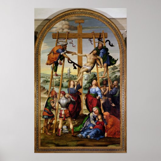 Abstieg vom Kreuz, c.1505-10 Poster (Vorne)
