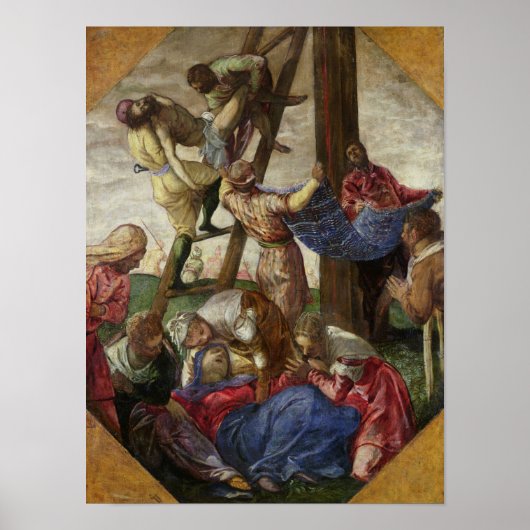 Abstieg vom Kreuz, c.1560-65 Poster (Vorne)