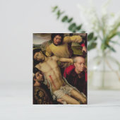 Abstieg vom Kreuz, links Handfläche Postkarte (Stehend Vorderseite)
