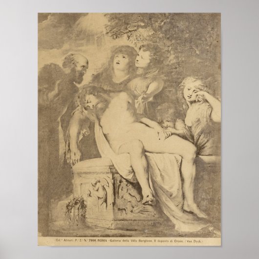 Abstieg vom Kreuz Poster (Vorne)