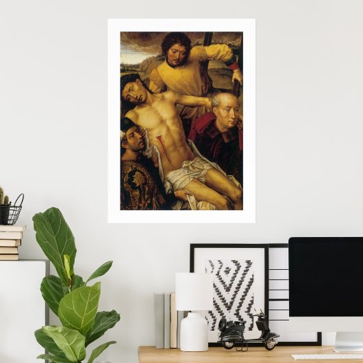 Abstieg vom Kreuz Poster (Heimbüro)