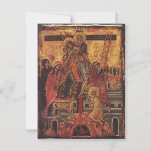 Abstieg von Johann Apakass vom Kreuz Postkarte