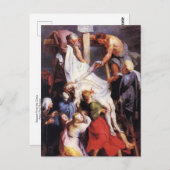 Abstieg von Peter Paul Rubens Postca vom Kreuz Postkarte (Vorne/Hinten)